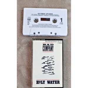 Vintage Bad Company Cassette Holy Water 1990 ATCO Rock Album Music Tape